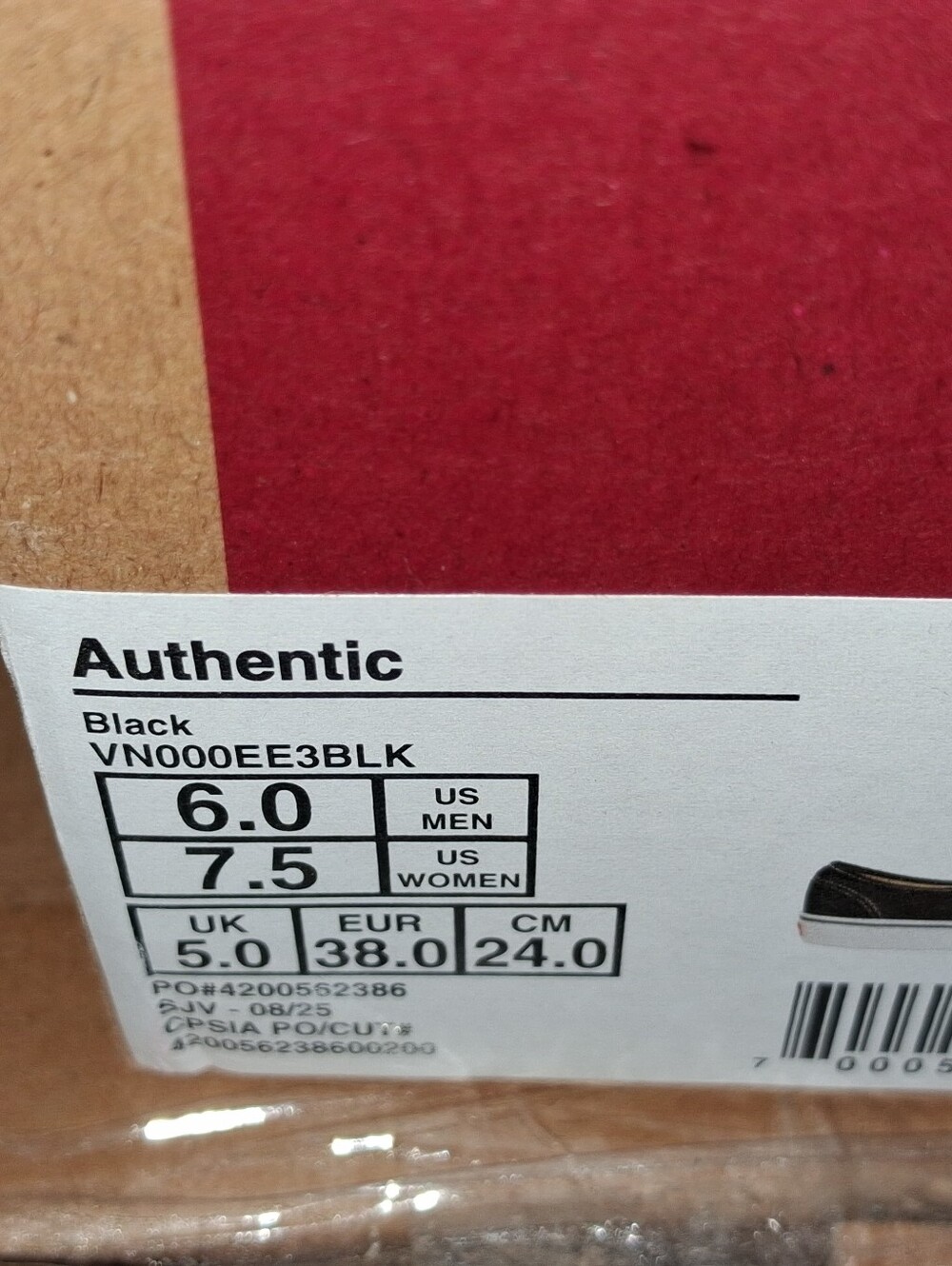 VANS Authentic - Picture 2 of 2